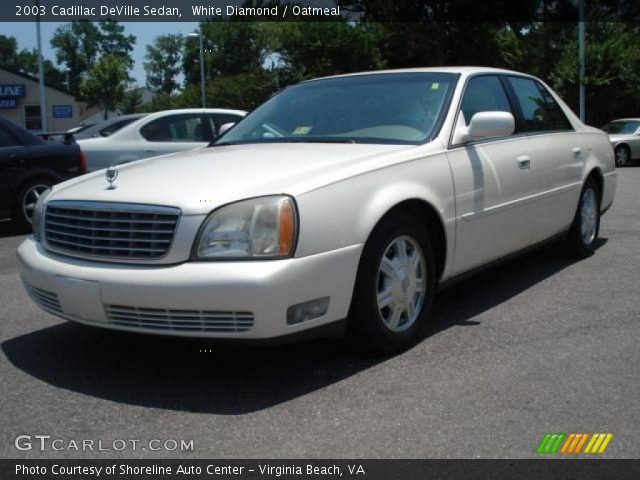 2003 Cadillac DeVille Sedan in White Diamond
