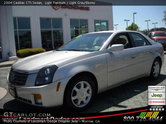 2004 Cadillac CTS Sedan in Light Platinum