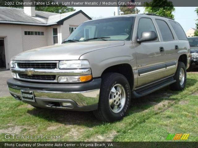2002 Chevrolet Tahoe LS 4x4 in Light Pewter Metallic