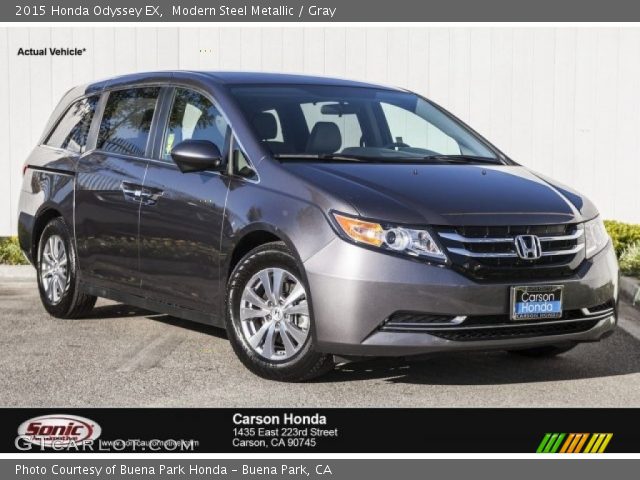 2015 Honda Odyssey EX in Modern Steel Metallic