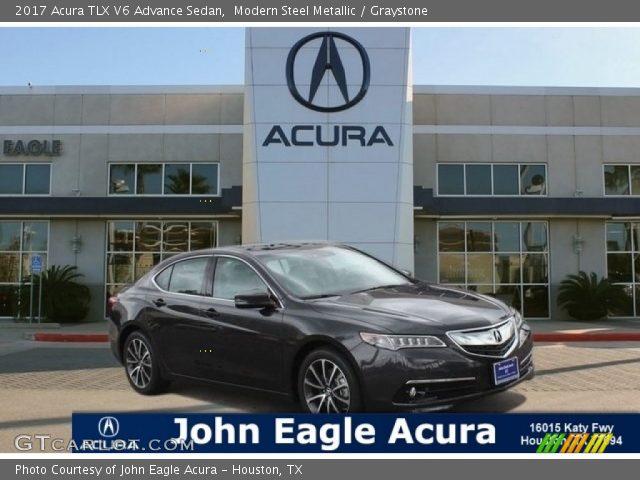 2017 Acura TLX V6 Advance Sedan in Modern Steel Metallic