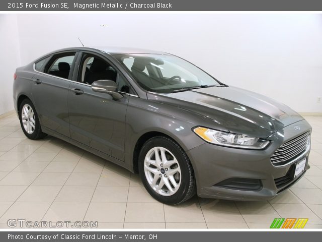 2015 Ford Fusion SE in Magnetic Metallic