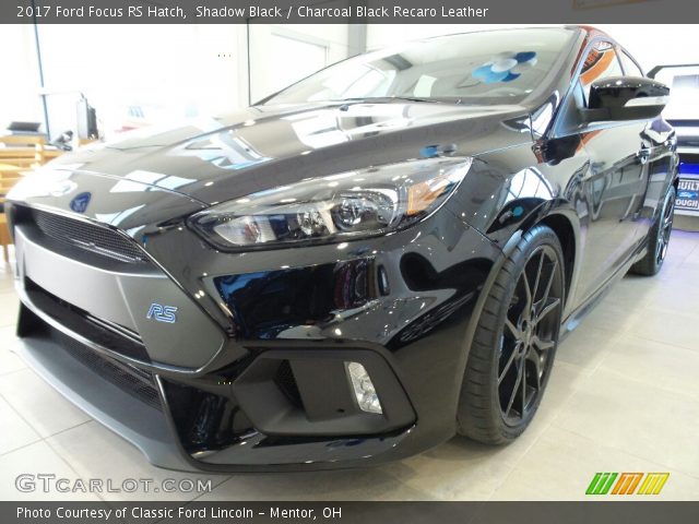 2017 Ford Focus RS Hatch in Shadow Black