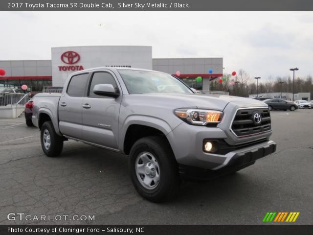 2017 Toyota Tacoma SR Double Cab in Silver Sky Metallic