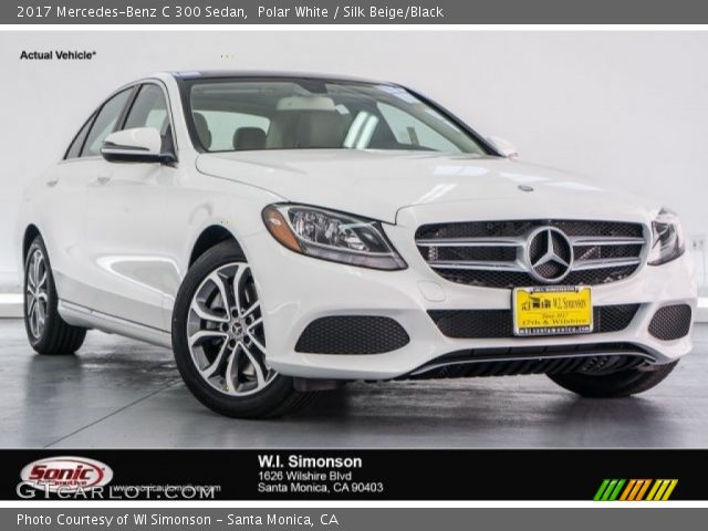 2017 Mercedes-Benz C 300 Sedan in Polar White