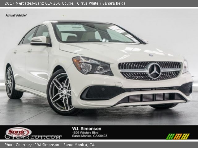2017 Mercedes-Benz CLA 250 Coupe in Cirrus White