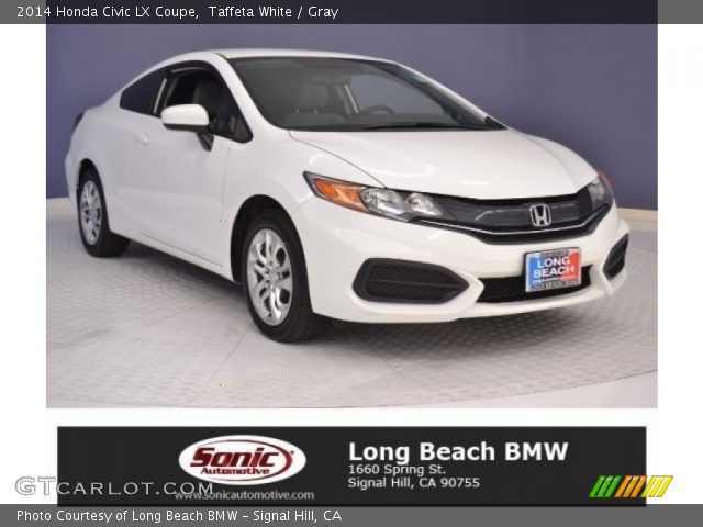 2014 Honda Civic LX Coupe in Taffeta White