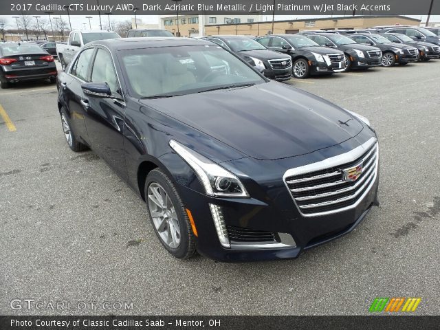 2017 Cadillac CTS Luxury AWD in Dark Adriatic Blue Metallic