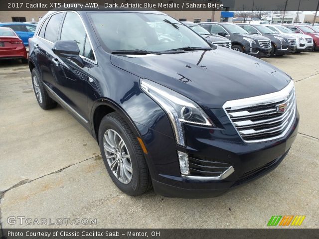 2017 Cadillac XT5 Luxury AWD in Dark Adriatic Blue Metallic