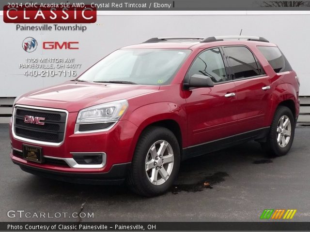 2014 GMC Acadia SLE AWD in Crystal Red Tintcoat