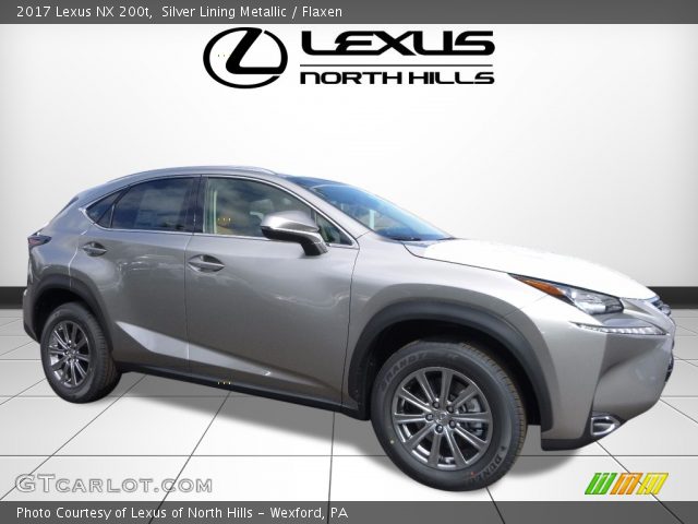 2017 Lexus NX 200t in Silver Lining Metallic