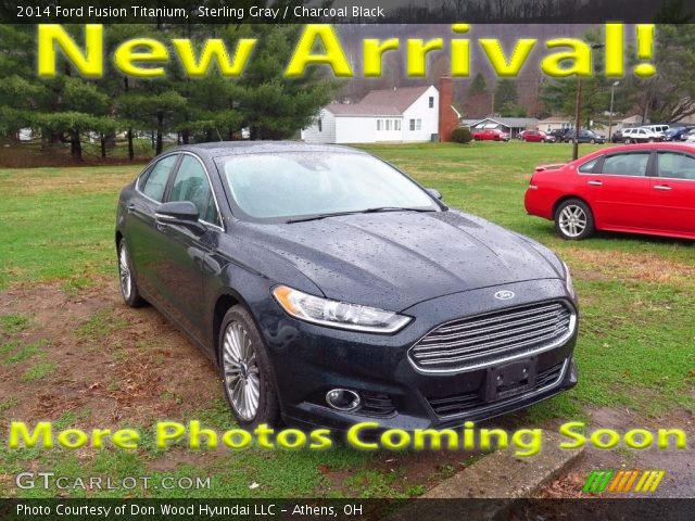 2014 Ford Fusion Titanium in Sterling Gray