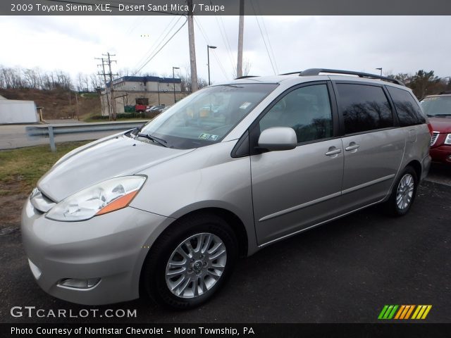 2009 Toyota Sienna XLE in Desert Sand Mica