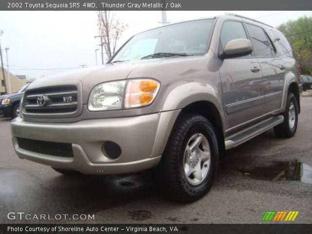 2002 Toyota Sequoia SR5 4WD in Thunder Gray Metallic
