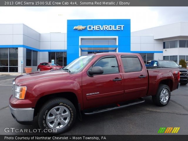 2013 GMC Sierra 1500 SLE Crew Cab 4x4 in Sonoma Red Metallic