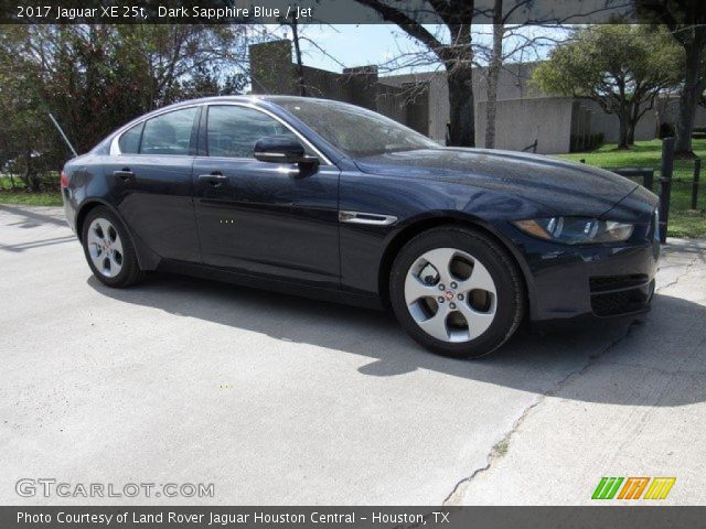 2017 Jaguar XE 25t in Dark Sapphire Blue
