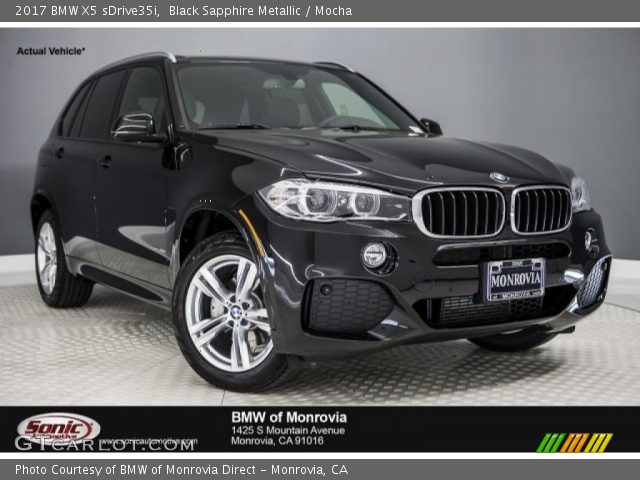 2017 BMW X5 sDrive35i in Black Sapphire Metallic