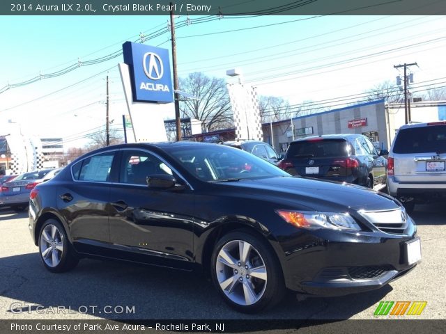 2014 Acura ILX 2.0L in Crystal Black Pearl