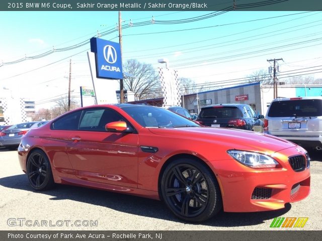 2015 BMW M6 Coupe in Sakhir Orange Metallic