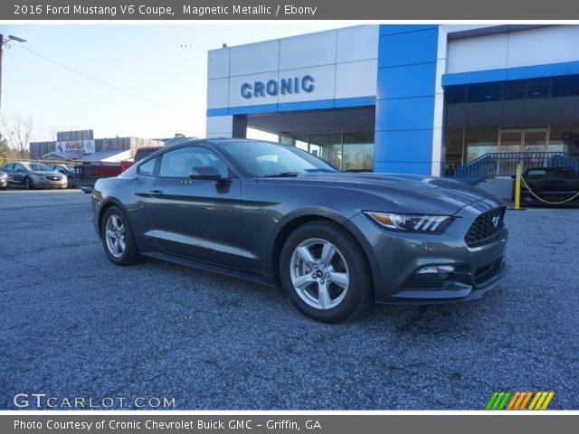 2016 Ford Mustang V6 Coupe in Magnetic Metallic
