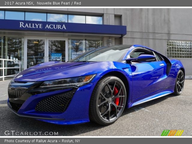 2017 Acura NSX  in Nouvelle Blue Pearl