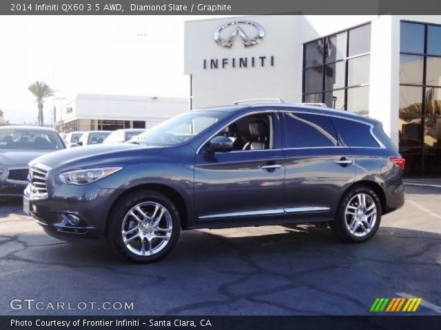 2014 Infiniti QX60 3.5 AWD in Diamond Slate