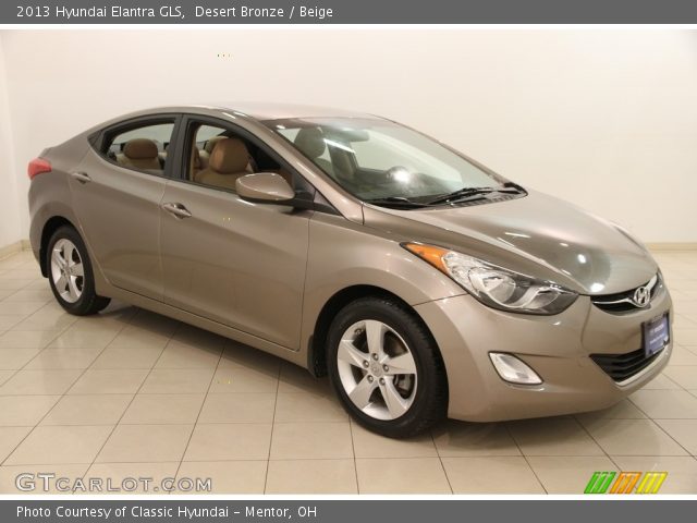 2013 Hyundai Elantra GLS in Desert Bronze