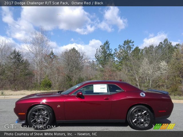2017 Dodge Challenger R/T Scat Pack in Octane Red