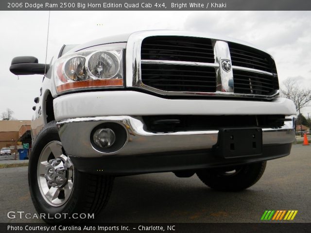 2006 Dodge Ram 2500 Big Horn Edition Quad Cab 4x4 in Bright White