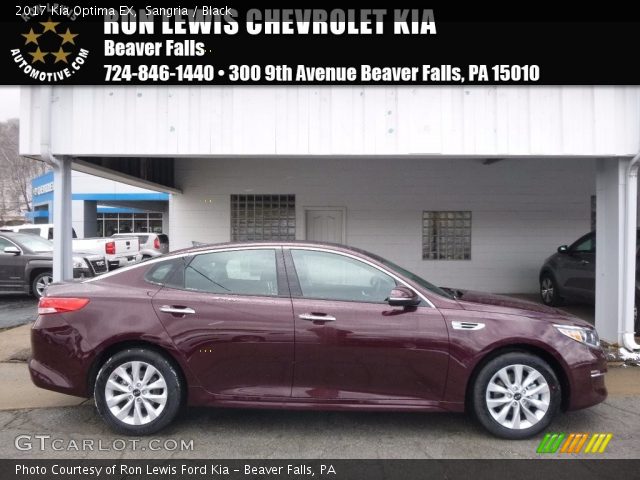 2017 Kia Optima EX in Sangria