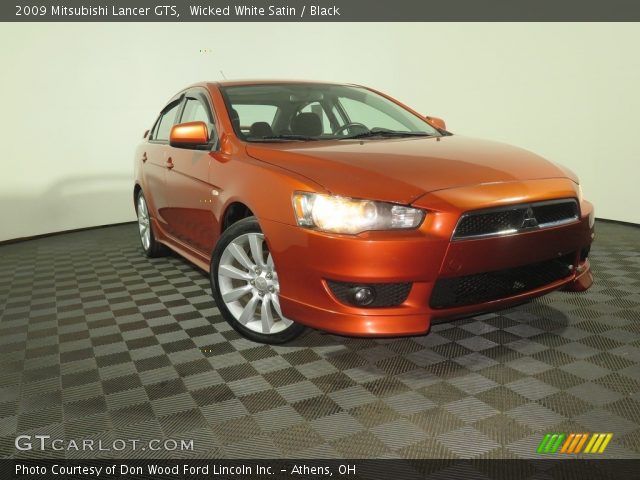 2009 Mitsubishi Lancer GTS in Wicked White Satin