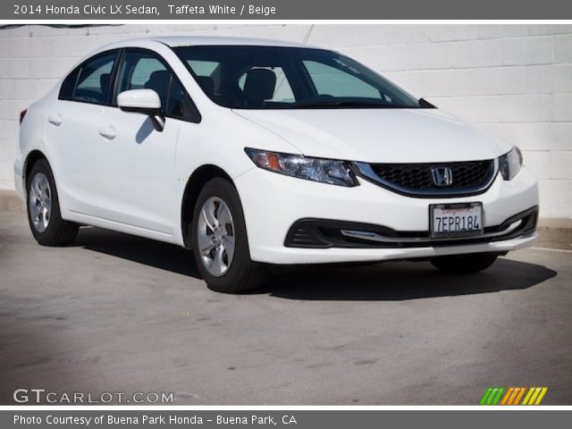 2014 Honda Civic LX Sedan in Taffeta White