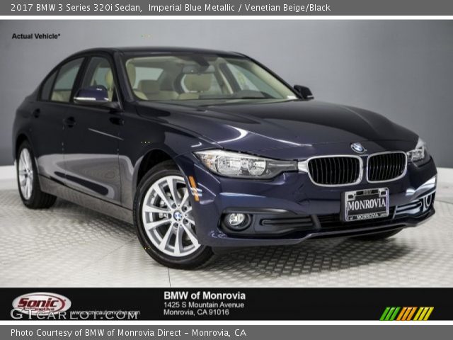 2017 BMW 3 Series 320i Sedan in Imperial Blue Metallic