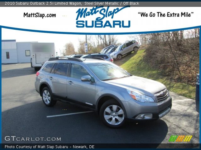 2010 Subaru Outback 2.5i Limited Wagon in Steel Silver Metallic