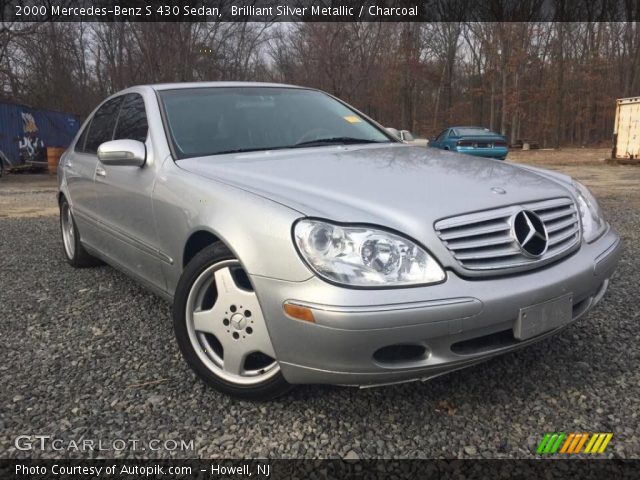 2000 Mercedes-Benz S 430 Sedan in Brilliant Silver Metallic