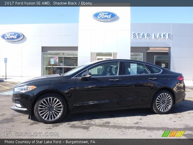 2017 Ford Fusion SE AWD in Shadow Black