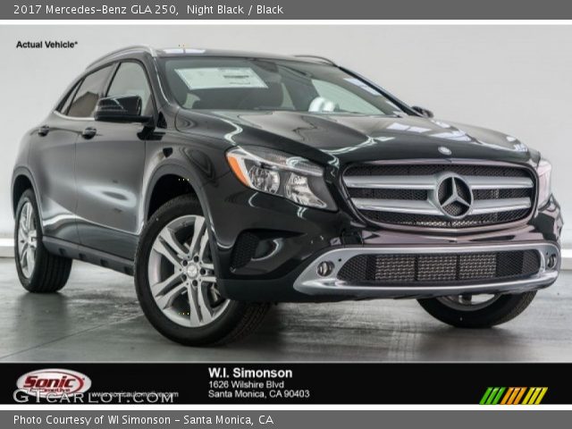 2017 Mercedes-Benz GLA 250 in Night Black