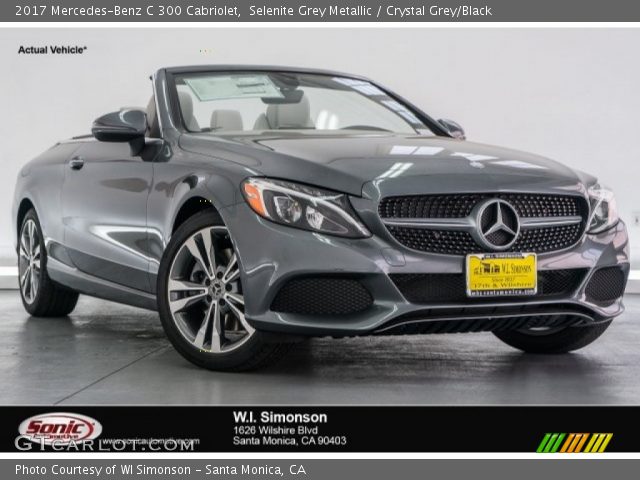 2017 Mercedes-Benz C 300 Cabriolet in Selenite Grey Metallic