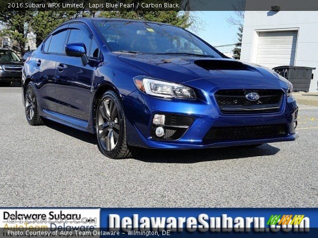 2016 Subaru WRX Limited in Lapis Blue Pearl