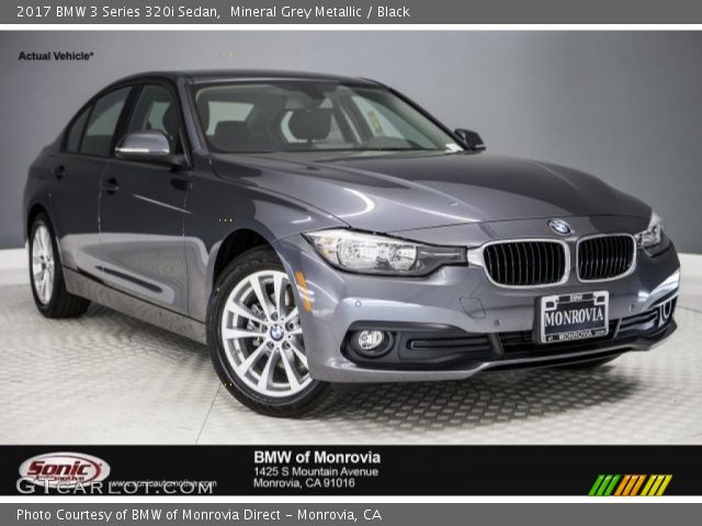 2017 BMW 3 Series 320i Sedan in Mineral Grey Metallic