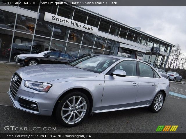 2016 Audi A4 2.0T Premium quattro in Florett Silver Metallic