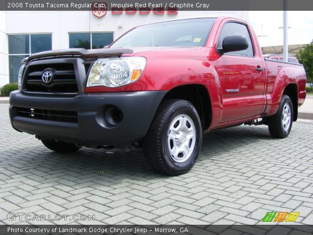 2008 Toyota Tacoma Regular Cab in Impulse Red Pearl