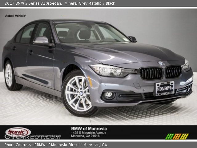 2017 BMW 3 Series 320i Sedan in Mineral Grey Metallic