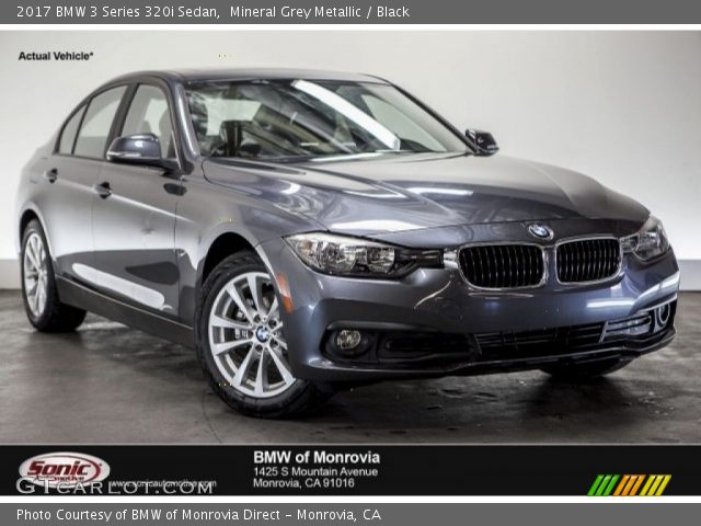 2017 BMW 3 Series 320i Sedan in Mineral Grey Metallic