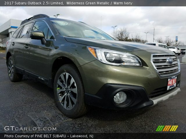 2017 Subaru Outback 2.5i Limited in Wilderness Green Metallic