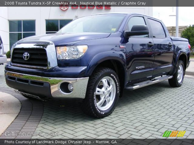 2008 Toyota Tundra X-SP CrewMax 4x4 in Nautical Blue Metallic