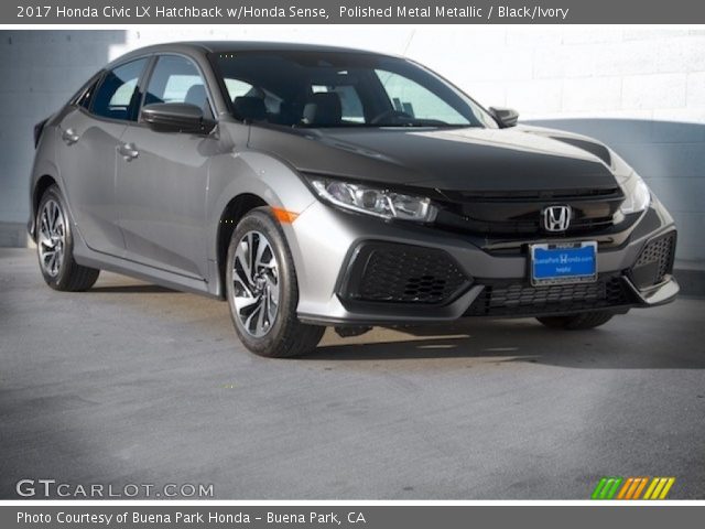 2017 Honda Civic LX Hatchback w/Honda Sense in Polished Metal Metallic