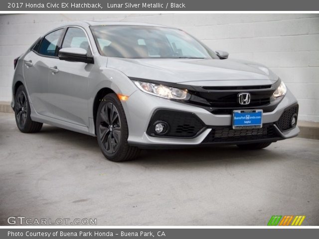 2017 Honda Civic EX Hatchback in Lunar Silver Metallic