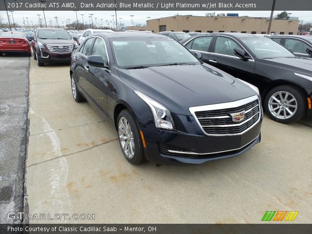 2017 Cadillac ATS AWD in Dark Adriatic Blue Metallic