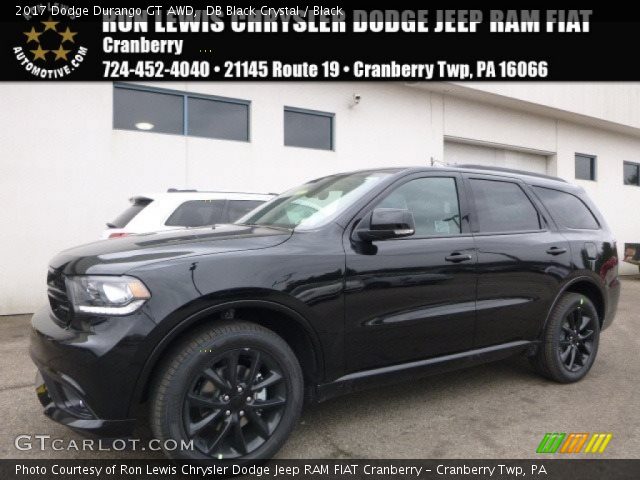 2017 Dodge Durango GT AWD in DB Black Crystal
